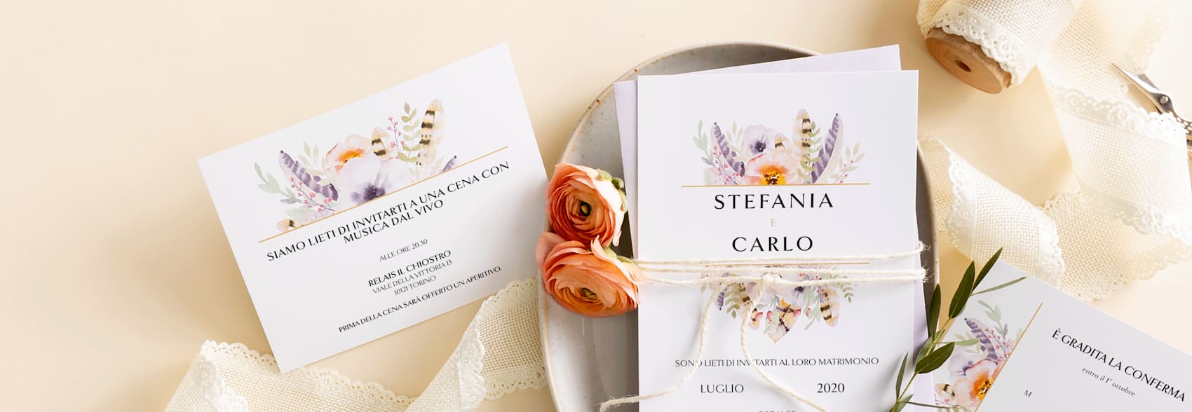 Inviti Di Matrimonio Inviti Al Ricevimento Di Nozze Vistaprint