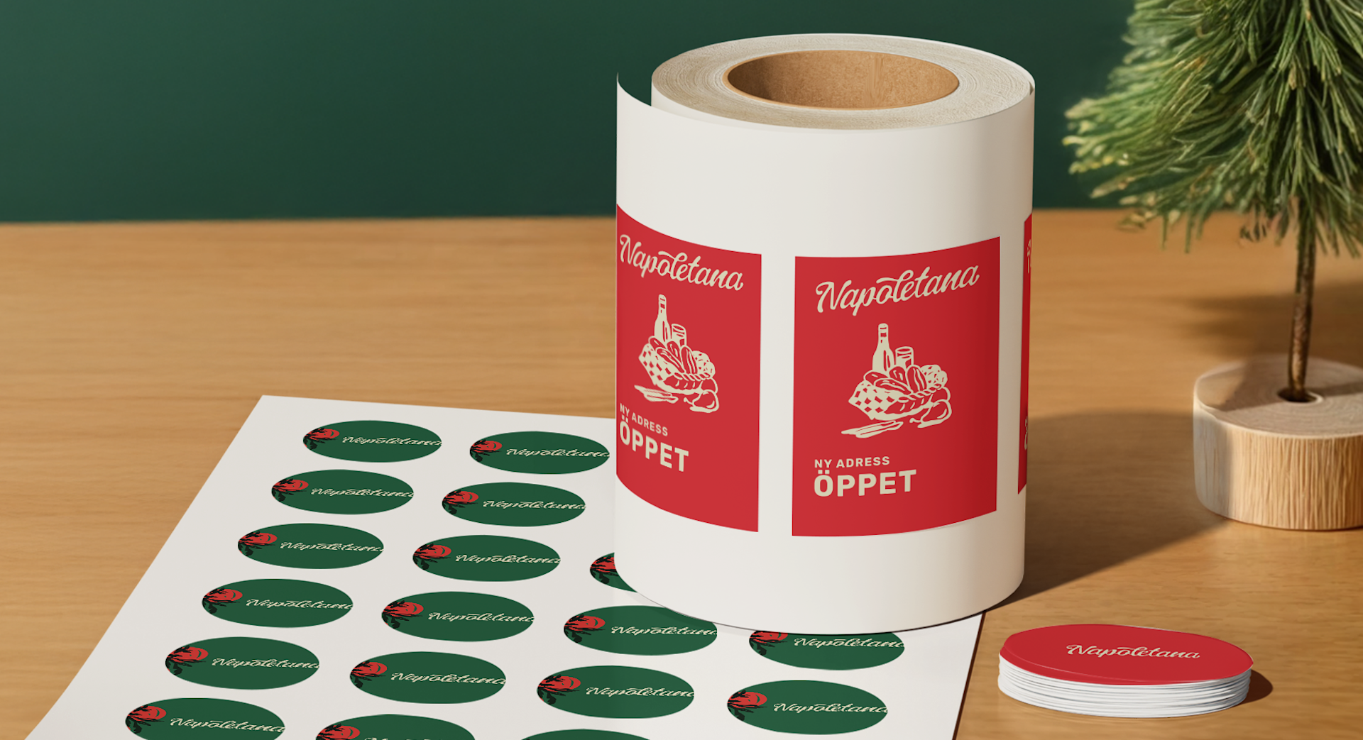 Etiketter och klistermärken