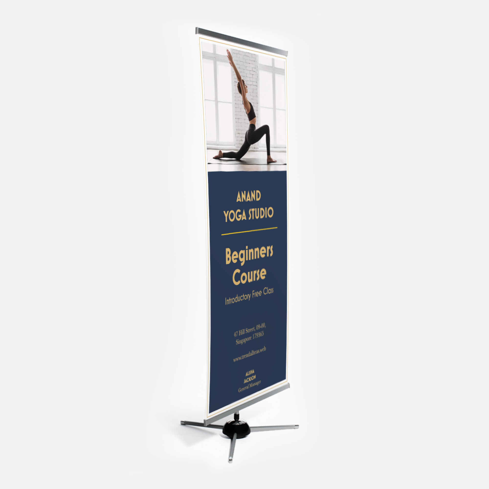 H Banner Stands
