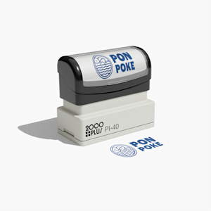 Personalized inked stamps from VistaPrint