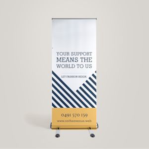 Outdoor Pull Up Banners