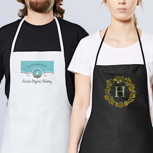 Custom made aprons top