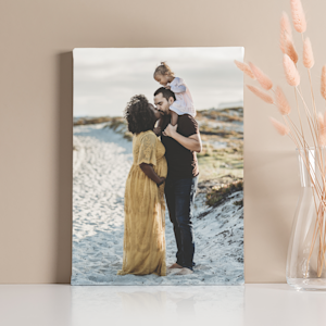 photo canvas with best mom ever design 