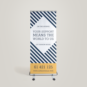 Outdoor Pull Up Banners