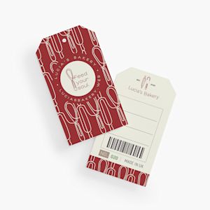 Swing Tags  Clothes Tags London, England, UK. 350-400gsm silk