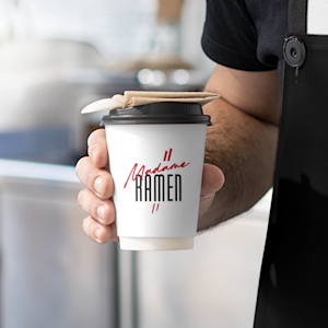 Personalised Paper Cups, Disposable Coffee Cups | VistaPrint