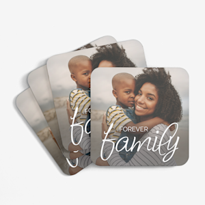 Custom photo coasters