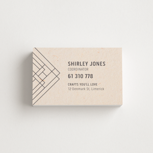 Cotton business cards online printing