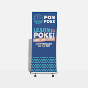 Printed banners for outdoor use