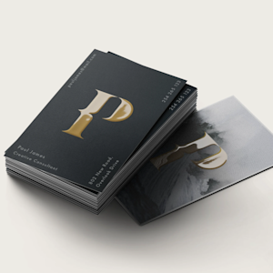 vistaprint raised business cards