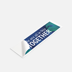 Custom Magnetic Bumper Stickers - Rectangle