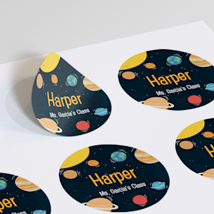 Personalized Kids Labels, Kids Name Labels | VistaPrint