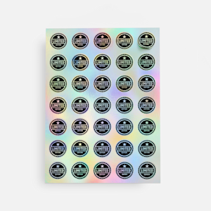 Iridescent Stickers Set, Accessories