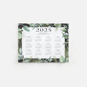 2024 Magnetic Business Card Tear-Off Calendars - Year-End Appreciation for  Clients