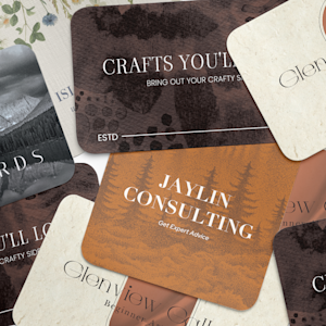 Rounded Corner Business Cards