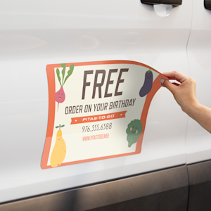 Car Magnets, Magnetic Signs for Vehicles | VistaPrint