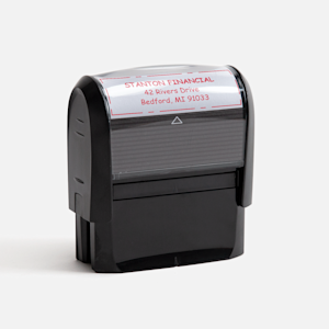 personalized address stamp