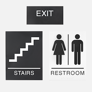 office wayfinding signs