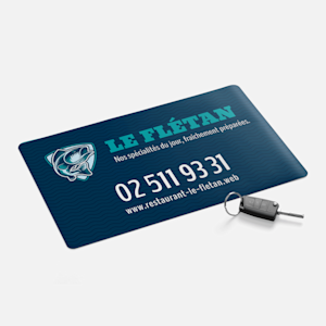Plaques aimantées pour portière de voiture