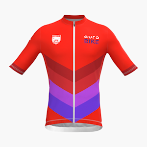 Maillot De Cyclisme Personnalisable - Tissu Maille, Manches Courtes, Avec Impression Nom/numéro/logo - 2