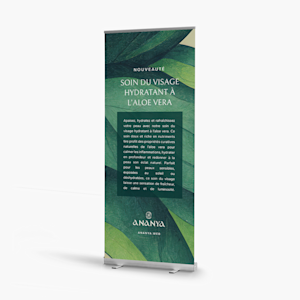 Banderoles rétractables et roll-ups