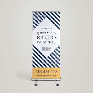 Lonas publicitárias impressas para utilização no exterior