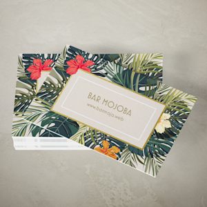 Natural Uncoated Business Cards