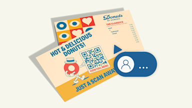 A banner highlighting design services