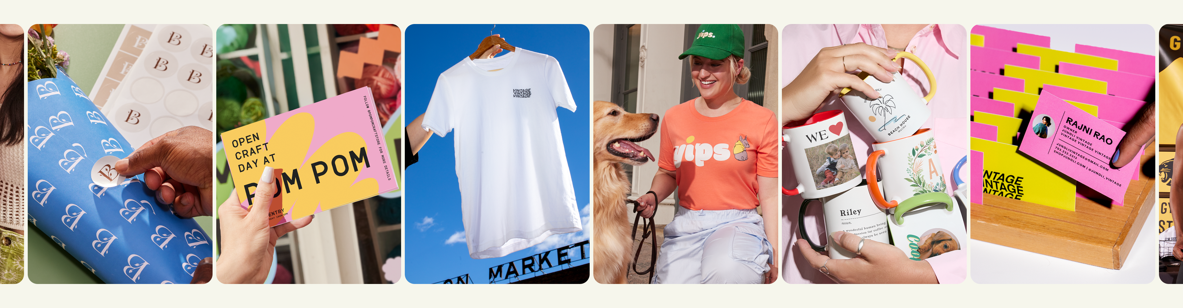 First Steps at VistaPrint