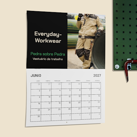 Calendario de mesa