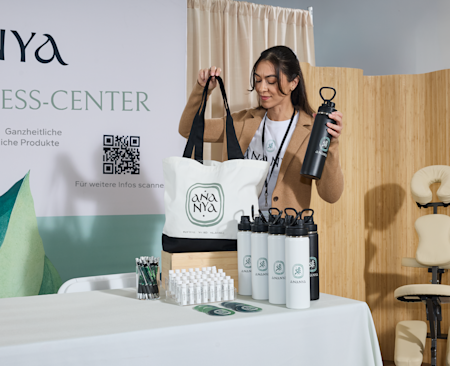 Luxuriöse Produkte für Ihren Messestand