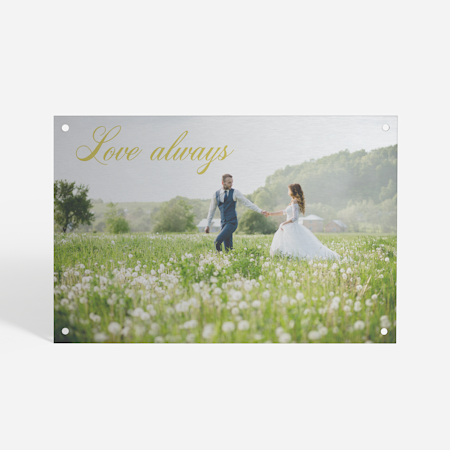 Custom photo aluminium prints