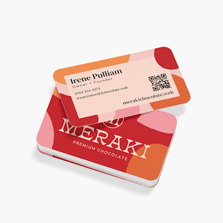 Rounded Business Cards