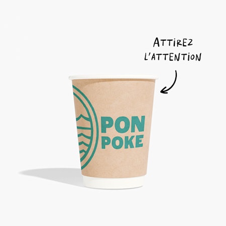 Des gobelets personnalisés pour attirer l’attention