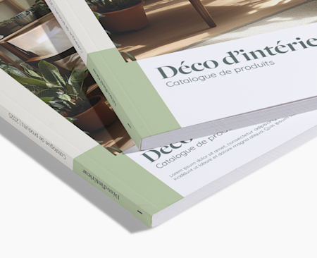 Brochures à dos carré collé