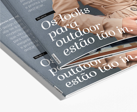 Booklets agrafados