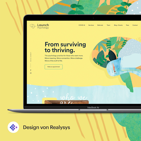 Website-Design: 99designs