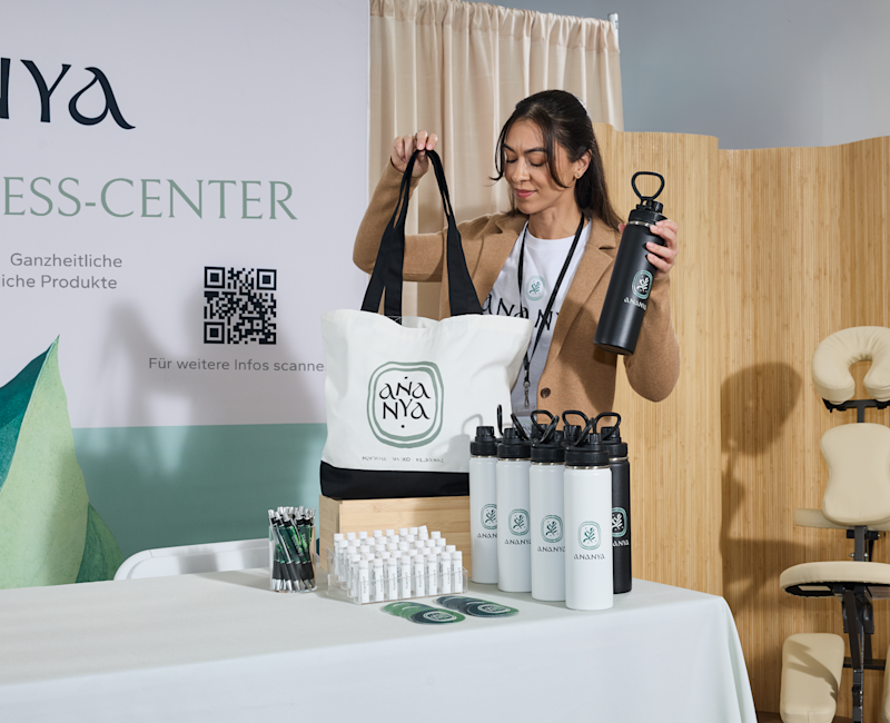 Luxuriöse Produkte für Ihren Messestand