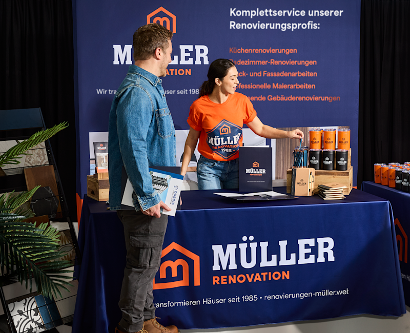 Hochwertige Produkte für Ihren Messestand