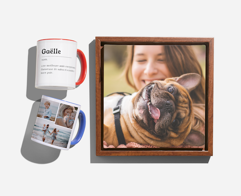 Specialdesignade presenter och fotoprodukter