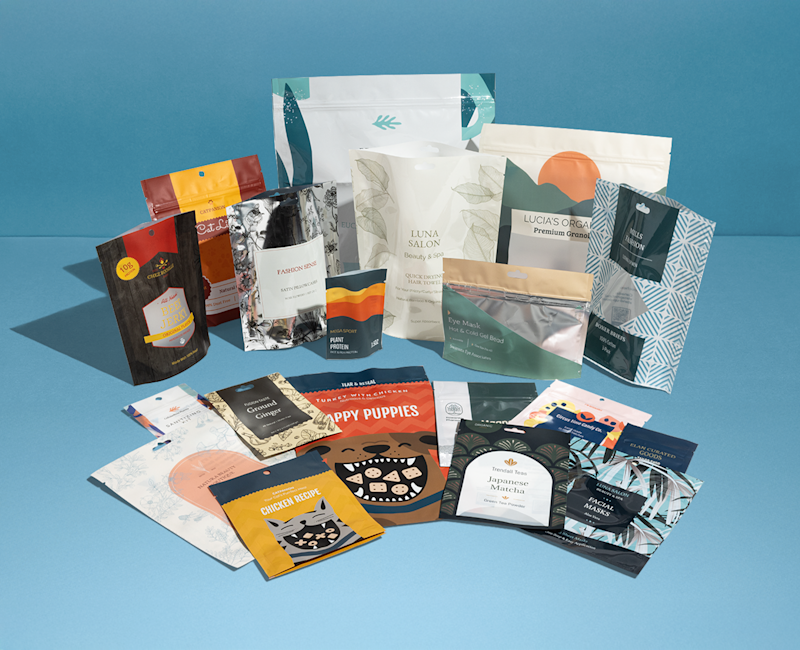 Trousse d’échantillons de pochettes personnalisées