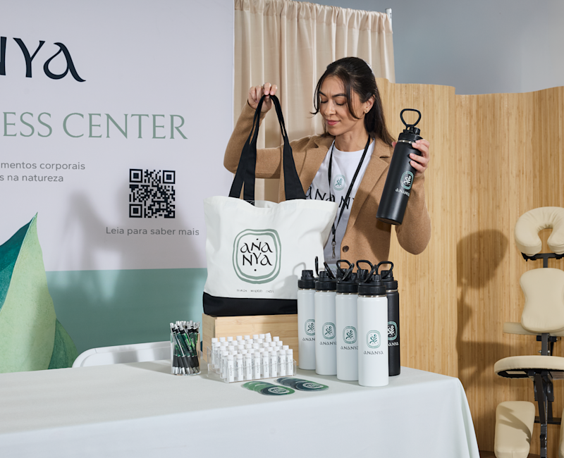 Soluções luxuosas para stands