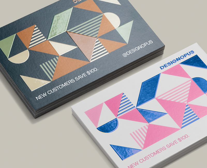 Spot UV Postcards