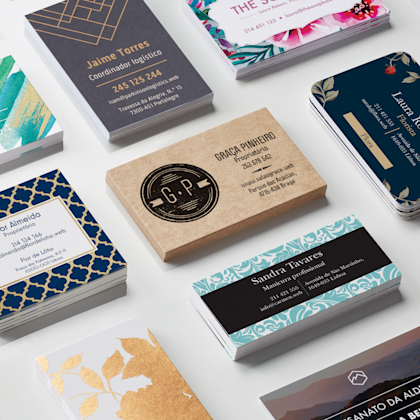 Sobre nós Cartão de visita