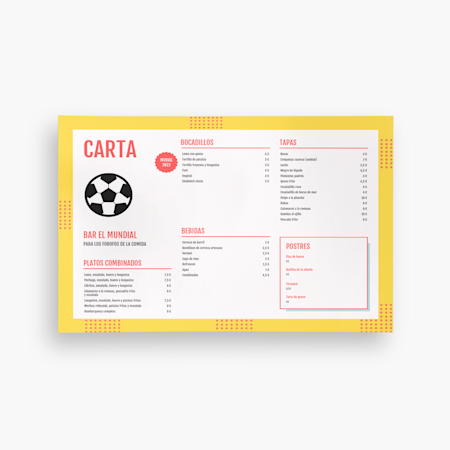 Manteles individuales de papel