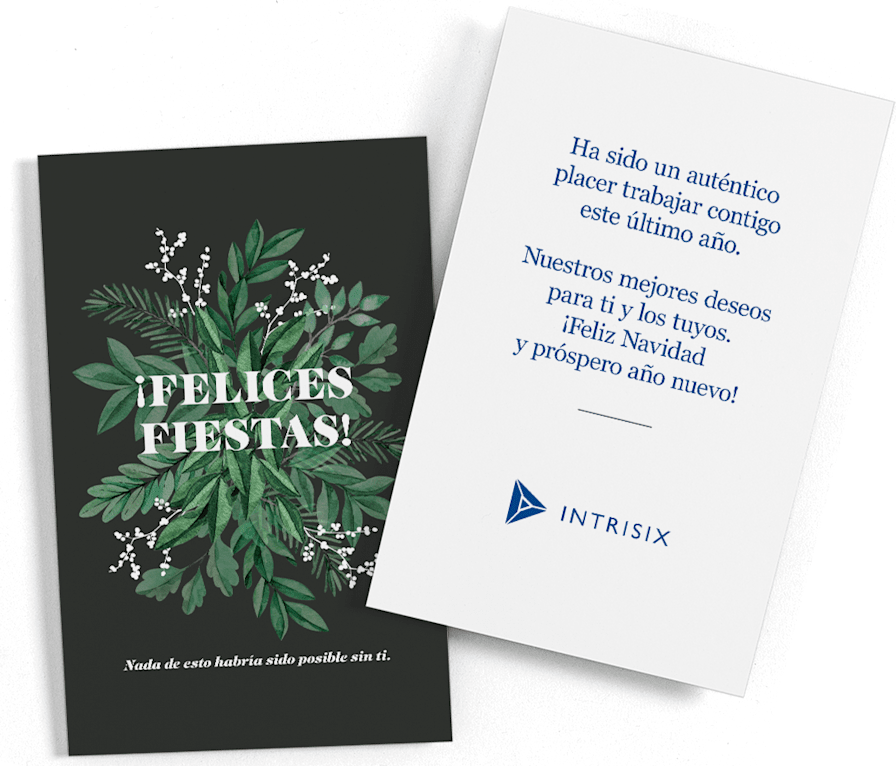 tarjetas de navidad de negocios