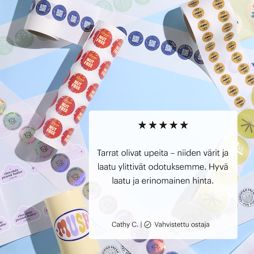 Esimerkki 4 valitusta tuotteesta