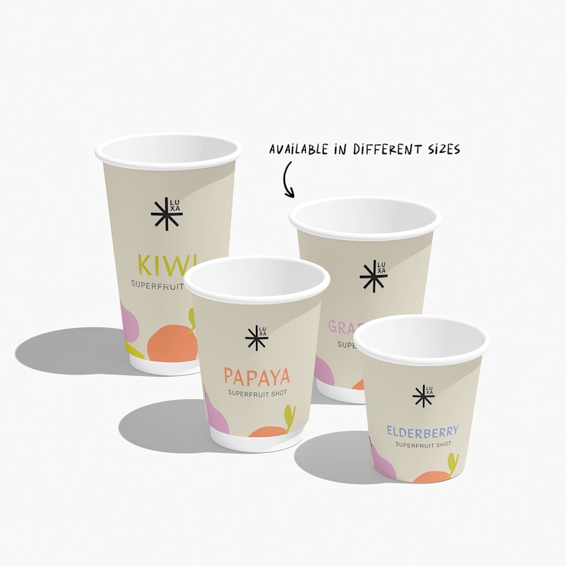 small paper cups