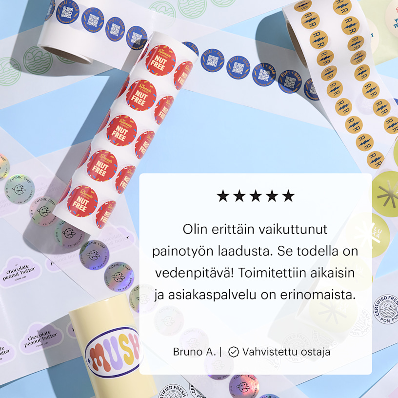 Esimerkki 4 valitusta tuotteesta