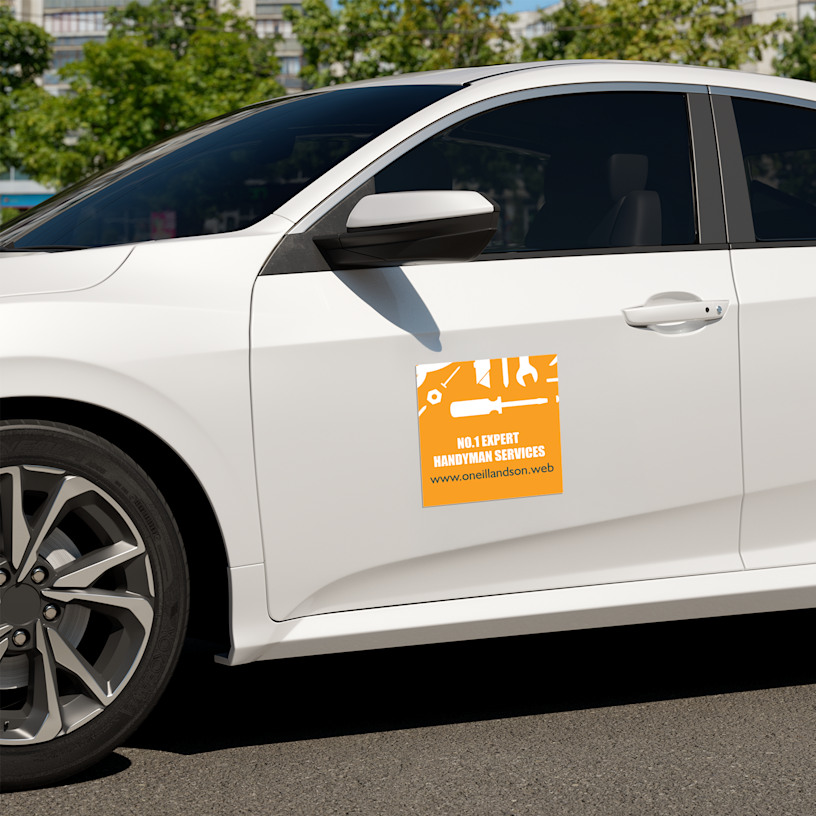 magnetic car signs